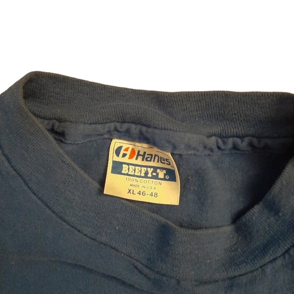 Vintage Single Stitch Hawaii Lets Boogie Cat Tshirt Size XL - Picture 3 of 3